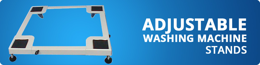 Adjustable washing machine Stands